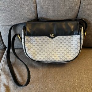 Gucci Medium Navy Supreme Crossbody